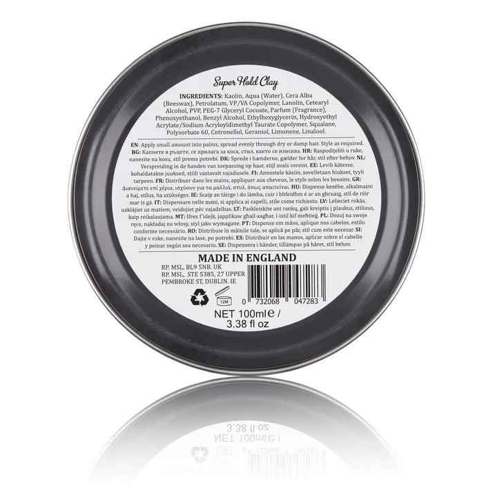 Dapper Dan Ultra Matte (Super Hold Clay) 100ml