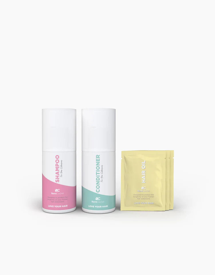 Remi Cachet - Travel Shampoo, Conditioner & Oil
