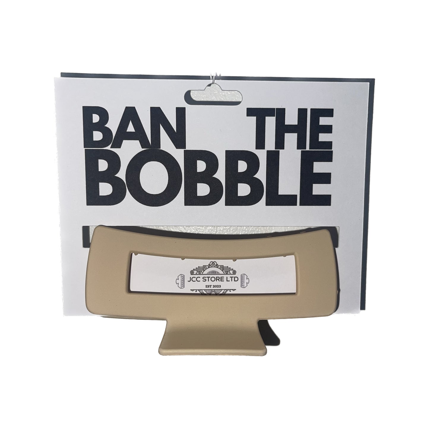 Ban The Bobble Claw Clip