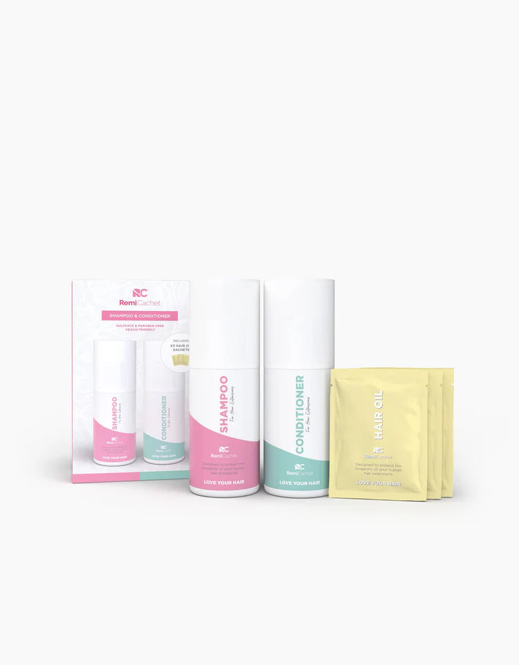 Remi Cachet - Travel Shampoo, Conditioner & Oil