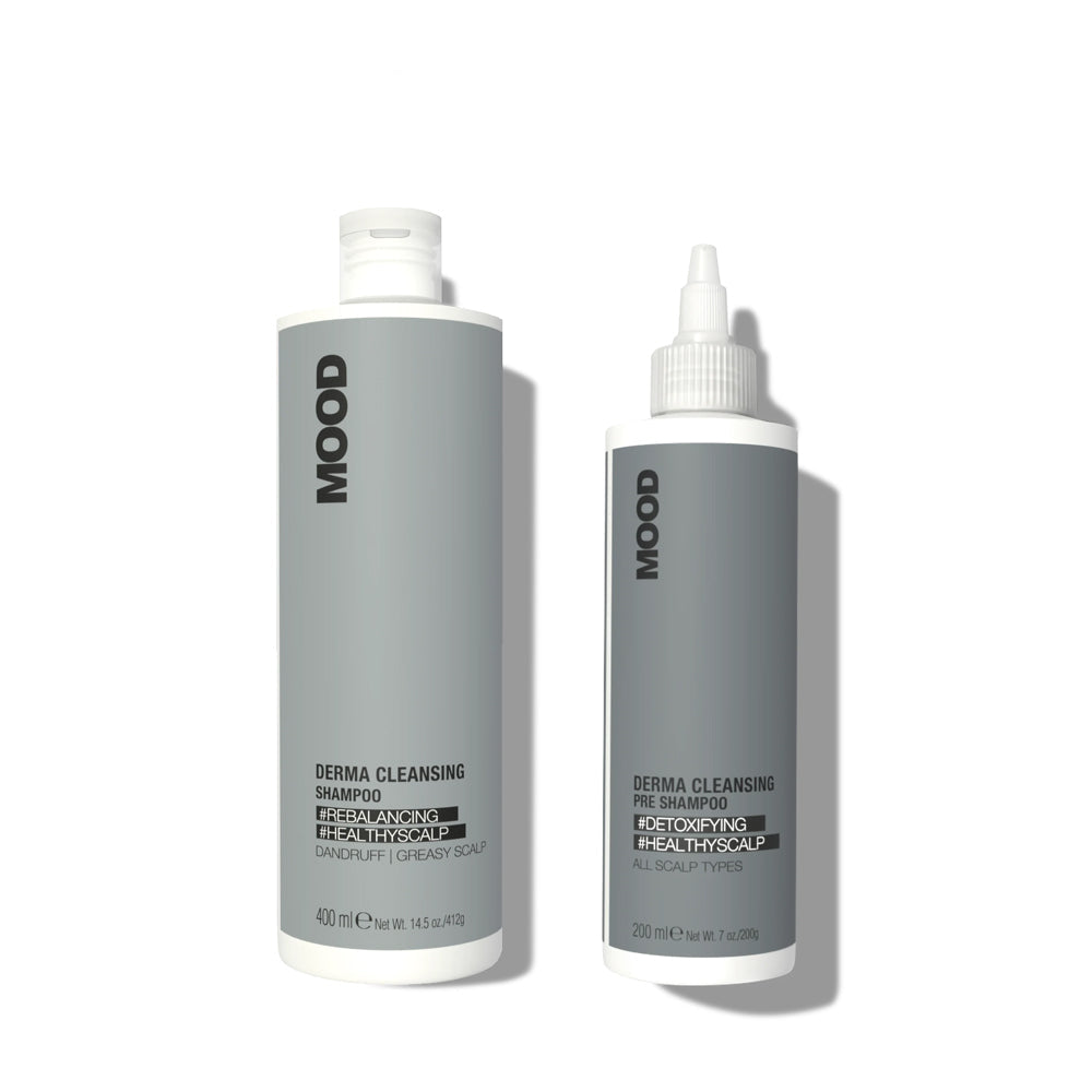 MOOD Derma Cleansing Shampoo & Derma Cleansing Pre Shampoo
