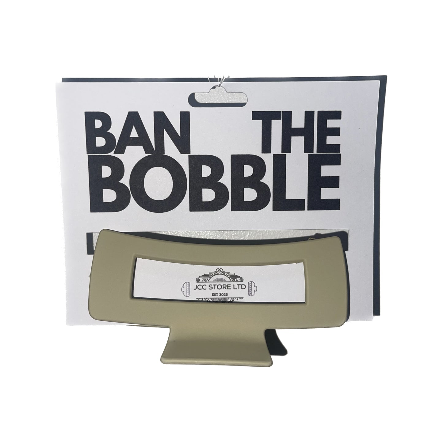 Ban The Bobble Claw Clip