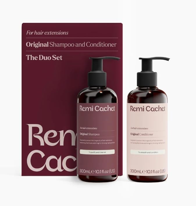 Remi Cachet Festive Shampoo & Conditioner (Hair Extension Duo Pack)