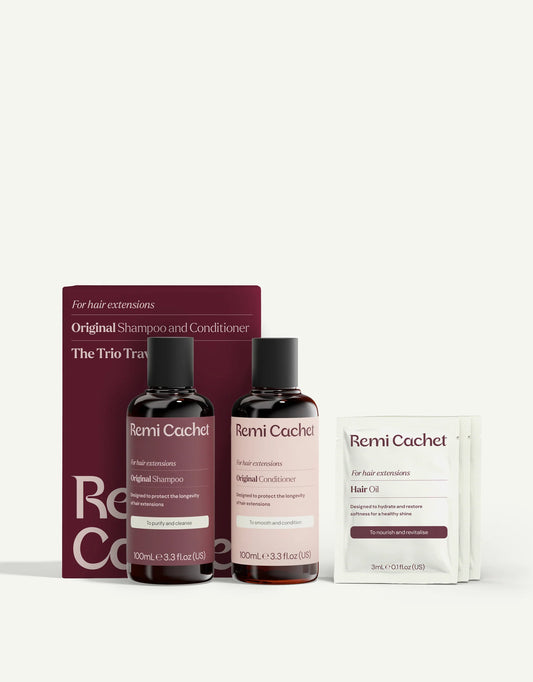 Remi Cachet - Travel Shampoo, Conditioner & Oil