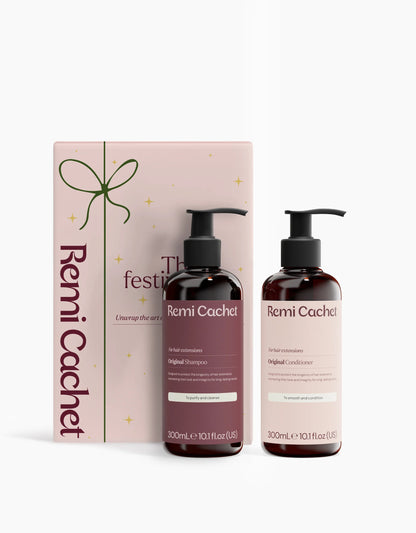 Remi Cachet Festive Shampoo & Conditioner (Hair Extension Gift Pack)